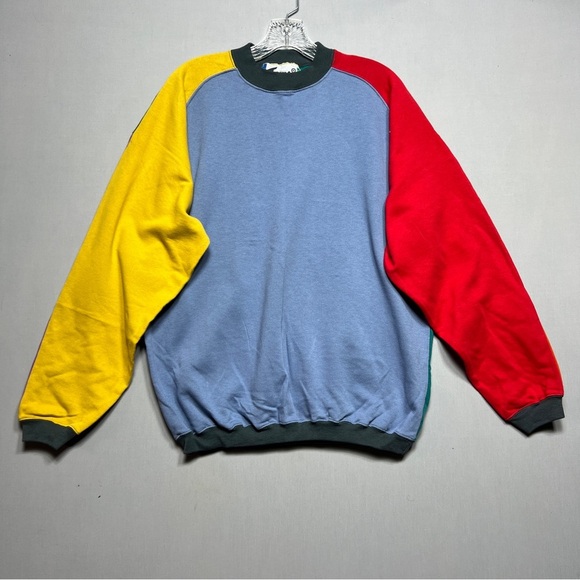 Jams World Other - Vintage 80s Jams World Surf International Crewneck Sweater Color Block Large JV